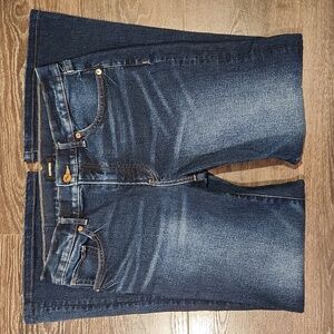❤️ NWOT! EXPRESS 70s FLARE MID-RISE JEANS, 6S (28 SHORT)